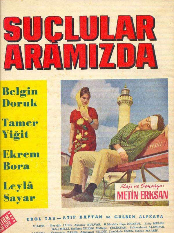 Suçlular Aramızda (1964) afiş
