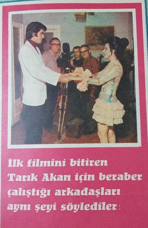 1 Temmuz 1971... Tam 49 yıl önce... Murat Hattatoğlu, Tarık Akan ilk filminde neler yaşadığını anlatıyor .....