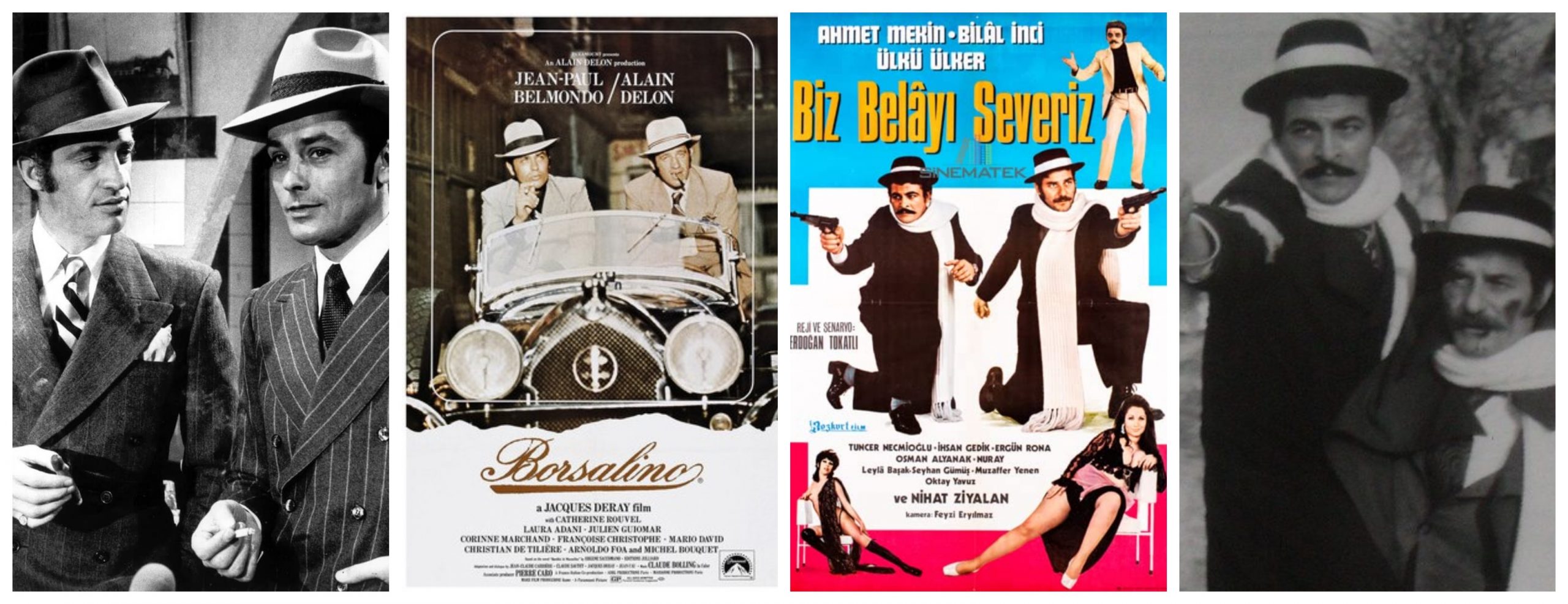 1970-1975 yılları arasında esen Borsalino rüzgarının sinemamıza etkilerini araştırıp, Yeşilçam'da Borsalino Dosyası'nı mercek altına alıyoruz.